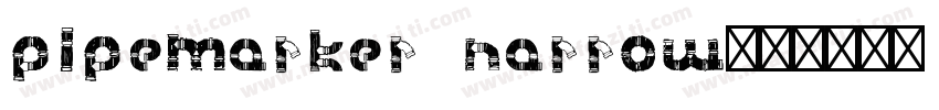 PipeMarker Narrow字体转换